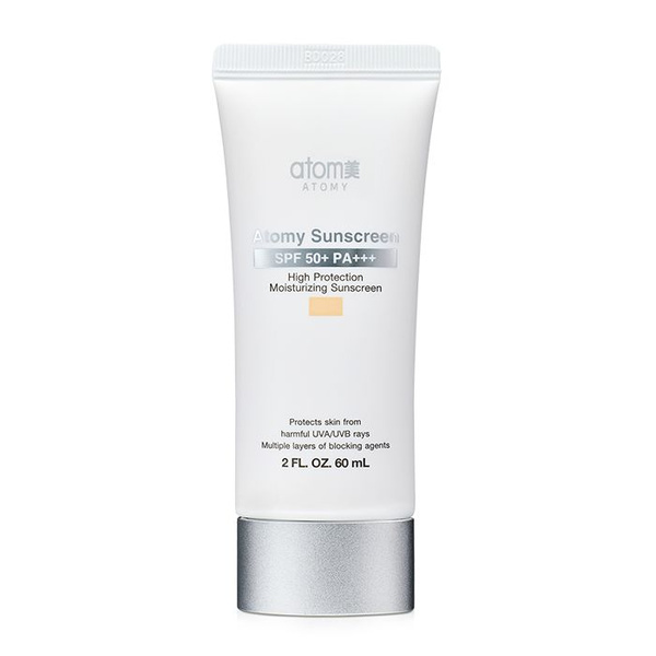 Atomy/Атоми Солнцезащитный крем UVA UVB SPF50+ увлажняющий тонирующий ...