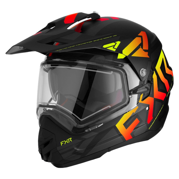 Шлем для снегохода FXR TORQUE X TEAM W/ E SHIELD & SUN SHADE с ...