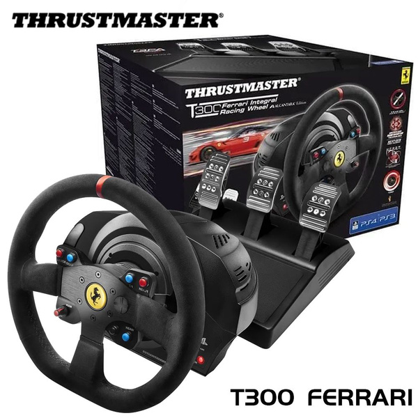 Руль Thrustmaster T300 Ferrari Integral Rw Alcantara EU + педали ...