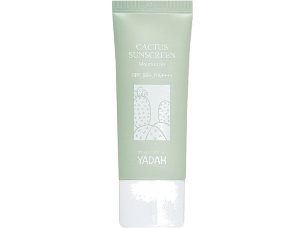 Солнцезащитный крем для лица SPF 50/PA Yadah CACTUS SUNSCREEN - купить ...