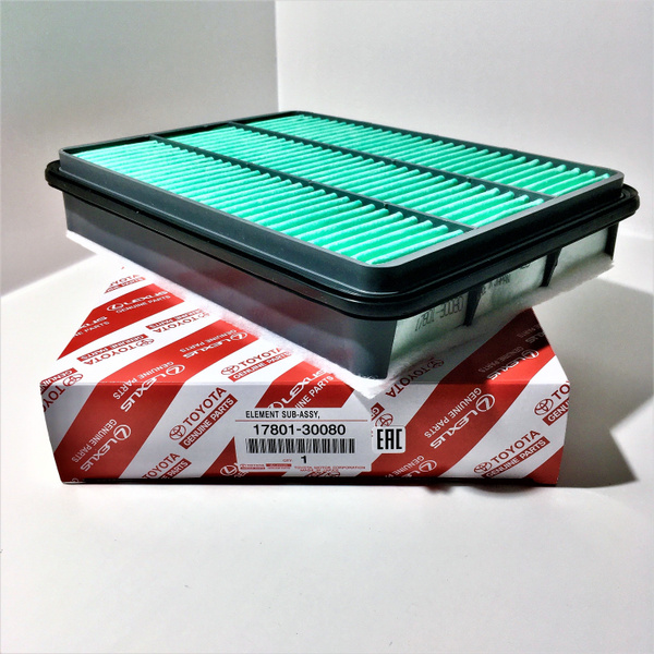 Фильтр воздушный Toyota 17801-30080 - купить по выгодным ценам в ...