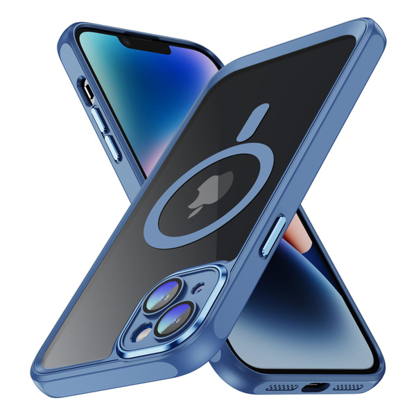Магнитный чехол на iPhone 13 магсейф (на айфон 13) с поддержкой MagSafe ...