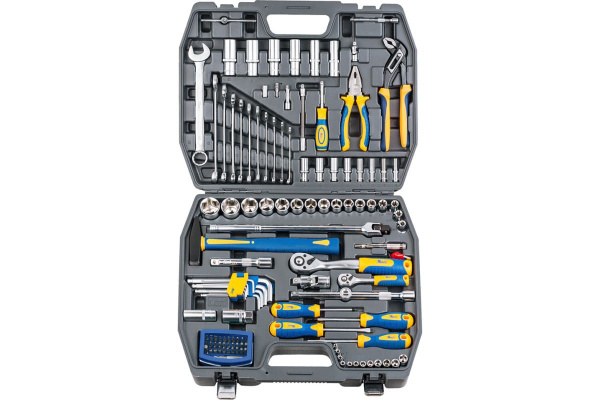 Набор инструмента 1/2 Dr и 1/4 Dr 120 предметов KRAFT KT 700679 ...