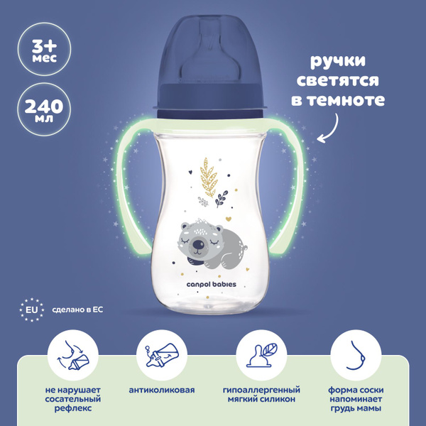 Детская антиколиковая бутылочка Canpol babies Sleepy Koala для ...