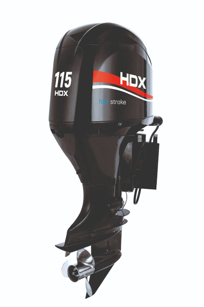Лодочный мотор 4-х тактный HDX F 115 FEX-T-EFI (ультрадлинная нога ...