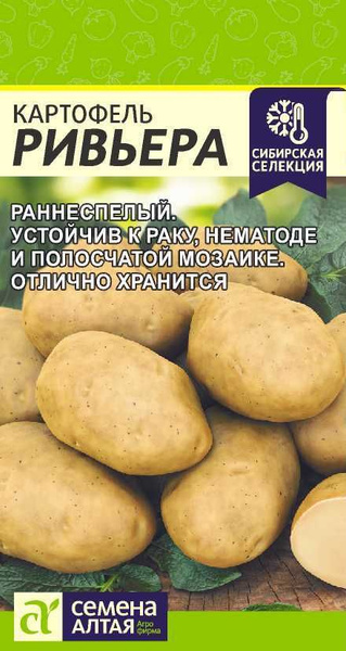 Картофель Семена Алтая Алтая_овощи_светло-желтый - купить по выгодным ...