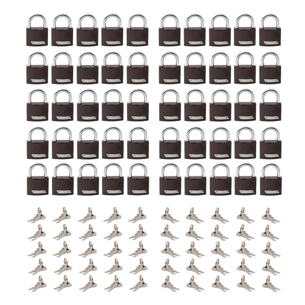Замки под один ключ 50 замков 100 ключей PD-01-50 (one key) (1) Avers ...
