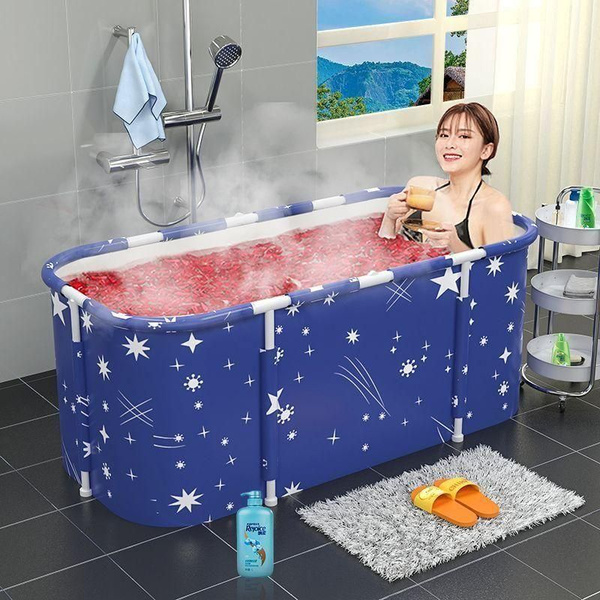 Складная ванна, ванна для взрослых и детей, утолщение 120cm - купить по ...