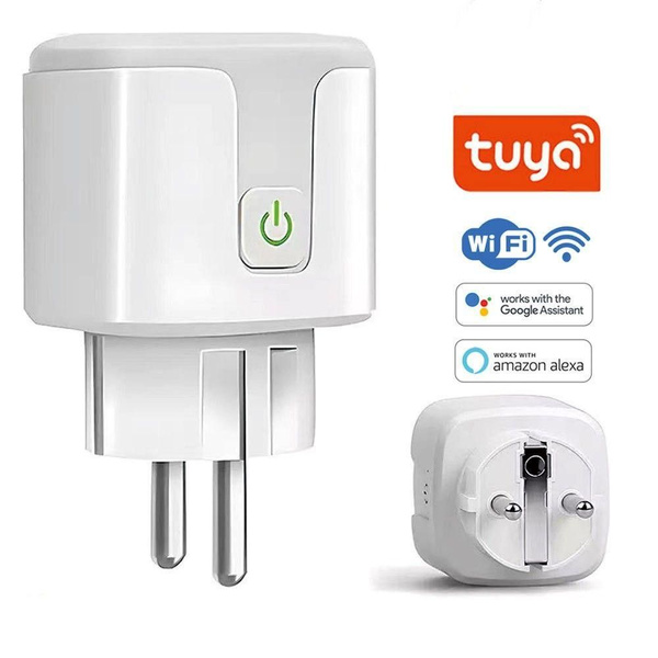 100-240 В AC TUYA WIFI Европейская умная розетка Bluetooth с ...