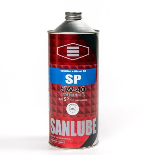 Масло моторное SANLUBE 5W-40 Синтетическое - купить в интернет-магазине ...