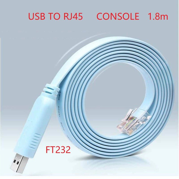 Кабель адаптер консольный USB - RJ45 CAT5 для маршрутизаторов Cisco ...