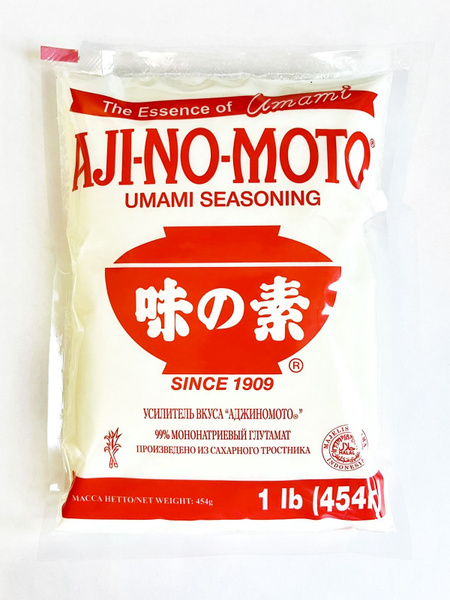 Глутамат натрия натуральный Aji-no-moto, усилитель вкуса из Вьетнама, 1 ...