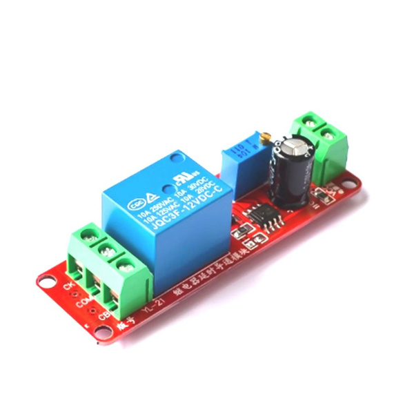 Реле времени 12 Вольт (0-10сек.) - купить в интернет-магазине по низкой цене на 