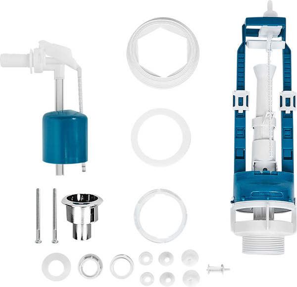 Арматура универсальная с боковым подводом WC АБ-63.3 хромированная ...