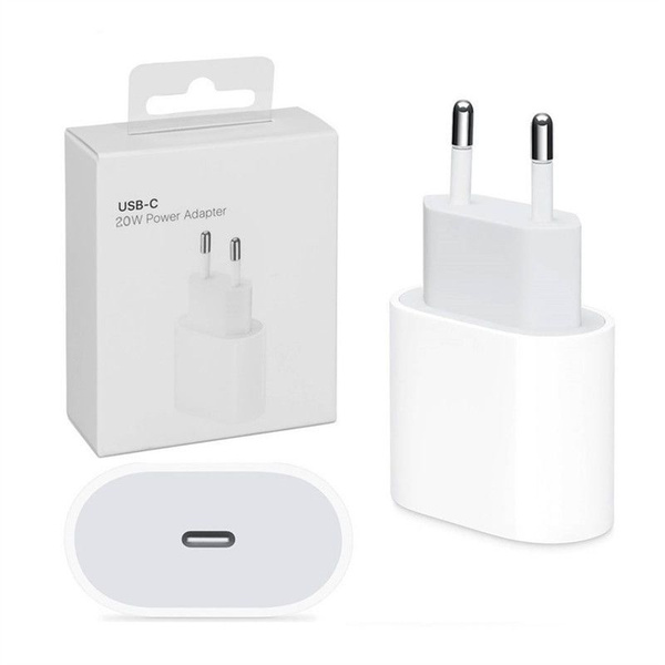 Сетевое зарядное устройство Быстрая зарядка USB-C,20W, Адаптер питания ...