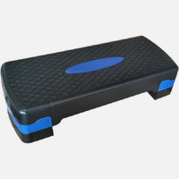 Степ платформа Hawk 10015718, 67х27, черный, синий. Соберите спортивный  набор для домашних тренировок