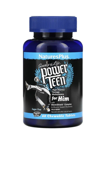 Комплекс Мультивитаминов для Мальчиков-Подростков NATURESPLUS Power ...
