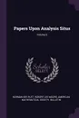 Papers Upon Analysis Situs; Volume 6 - Norman Eby Rutt, Robert Lee Moore