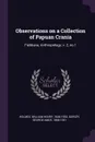 Observations on a Collection of Papuan Crania. Fieldiana, Anthropology, v. 2, no.1 - William Henry Holmes, George Amos Dorsey