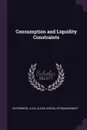 Consumption and Liquidity Constraints - Julio Rotemberg