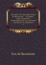 Les loisirs du chevalier d'Eon de Beaumont . : sur divers sujets importans d'administration, etc. pendant son sejour en Angleterre. 8 - Eon de Beaumont