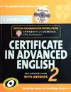 Cambridge Certificate in Advanced English 2: For Updated Exam With Answers (+CD) - Cambridge ESOL