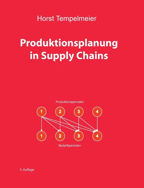 Обложка книги Produktionsplanung in Supply Chains, Horst Tempelmeier
