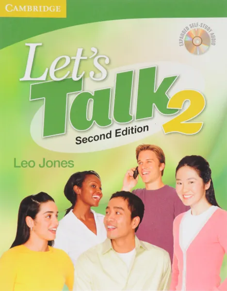 Обложка книги Let's Talk 2ed 2 S-S SB +D, Jones, Leo