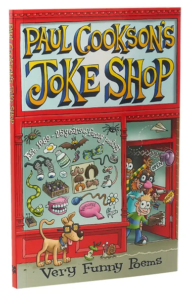 Обложка книги Paul Cookson's Joke Shop, Paul Cookson