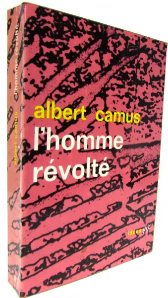 Обложка книги L homme revolte, Albert Camus