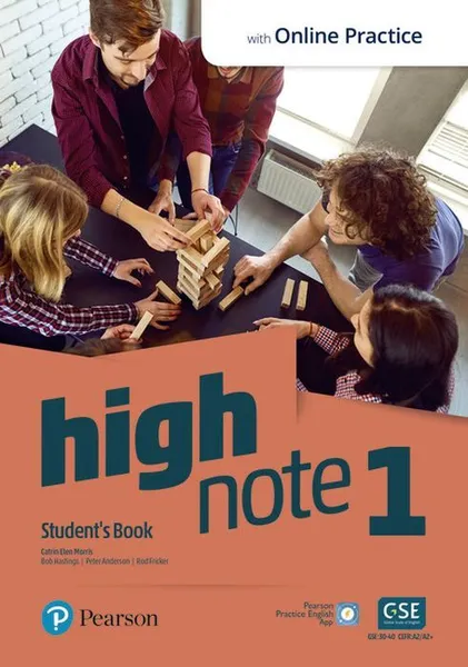 Обложка книги High Note (Global Edition) 1: Student’s Book + Standard Pearson Exam Practice, Bob Hastings, Peter Anderson, Rod Fricker