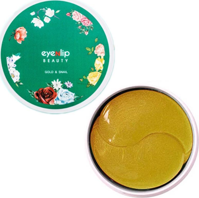 Гидрогелевые патчи для глаз с золотом и экстрактом улитки Eyenlip Gold & Snail Eye Patch, 60 шт Гидрогелевые патчи для глаз с золотом и экстрактом улитки Eyenlip Gold & Snail Eye Patch, 60 шт