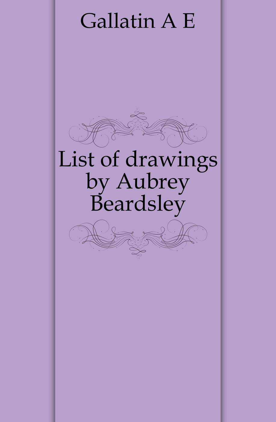 List of drawings by Aubrey Beardsley