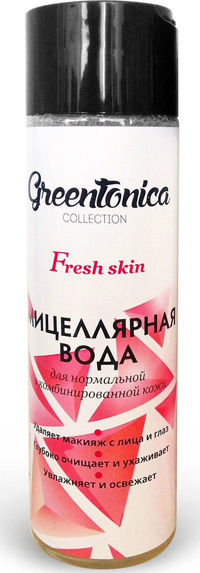 фото Мицеллярная вода для нормальной кожи Fresh Skin 250 мл. GreenTonica Collection Гринтоника