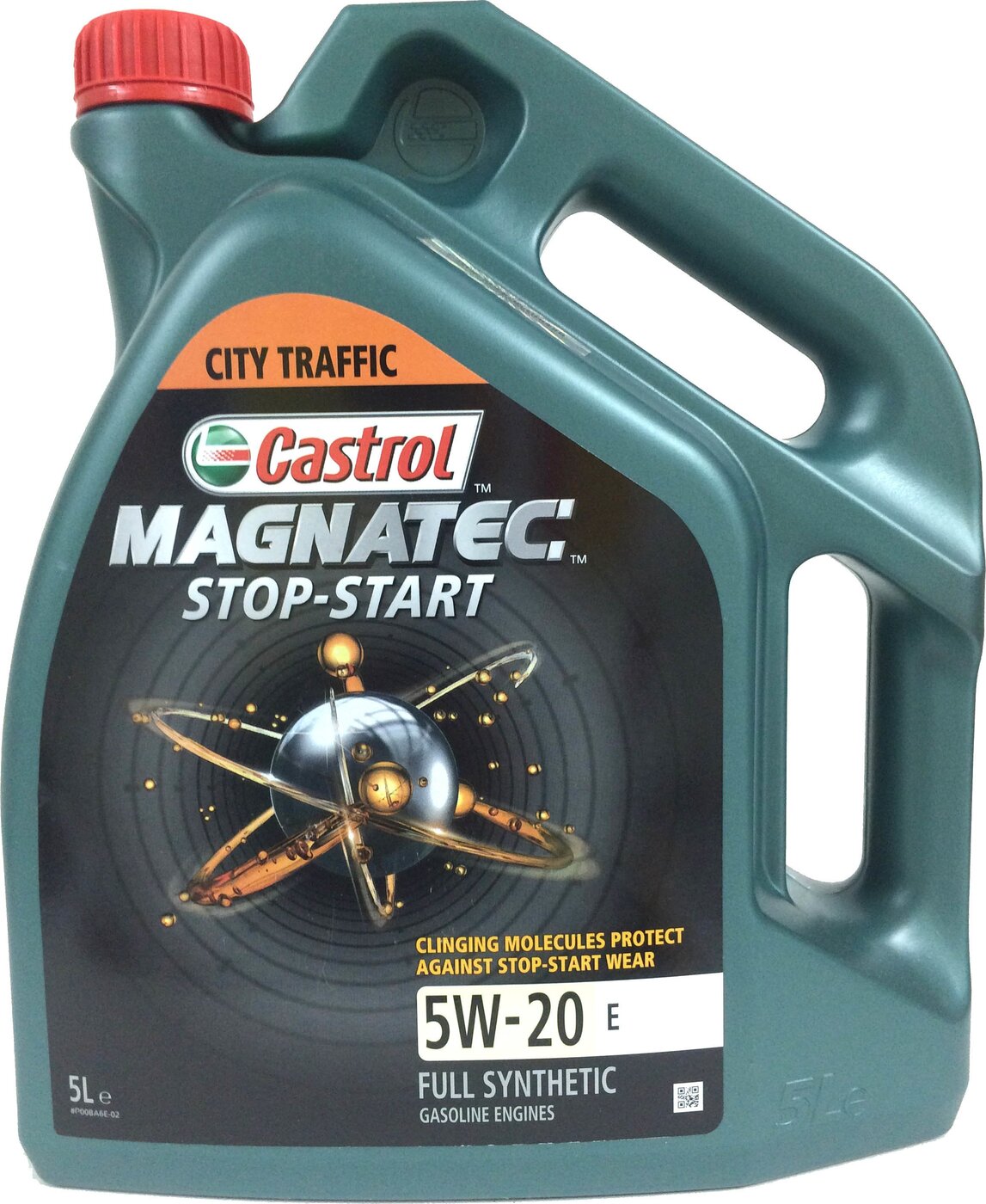 фото Моторное масло CASTROL Magnatec Stop-Start E, синтетическое, 5W-20, 5 л 156CAF