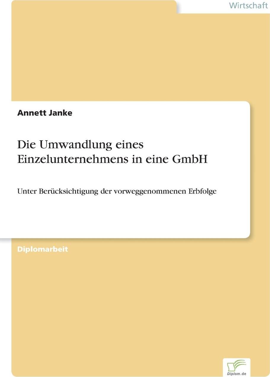 фото Die Umwandlung eines Einzelunternehmens in eine GmbH