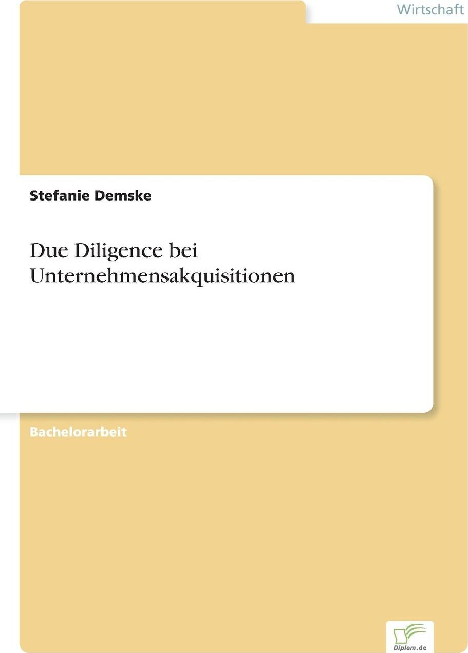 фото Due Diligence bei Unternehmensakquisitionen