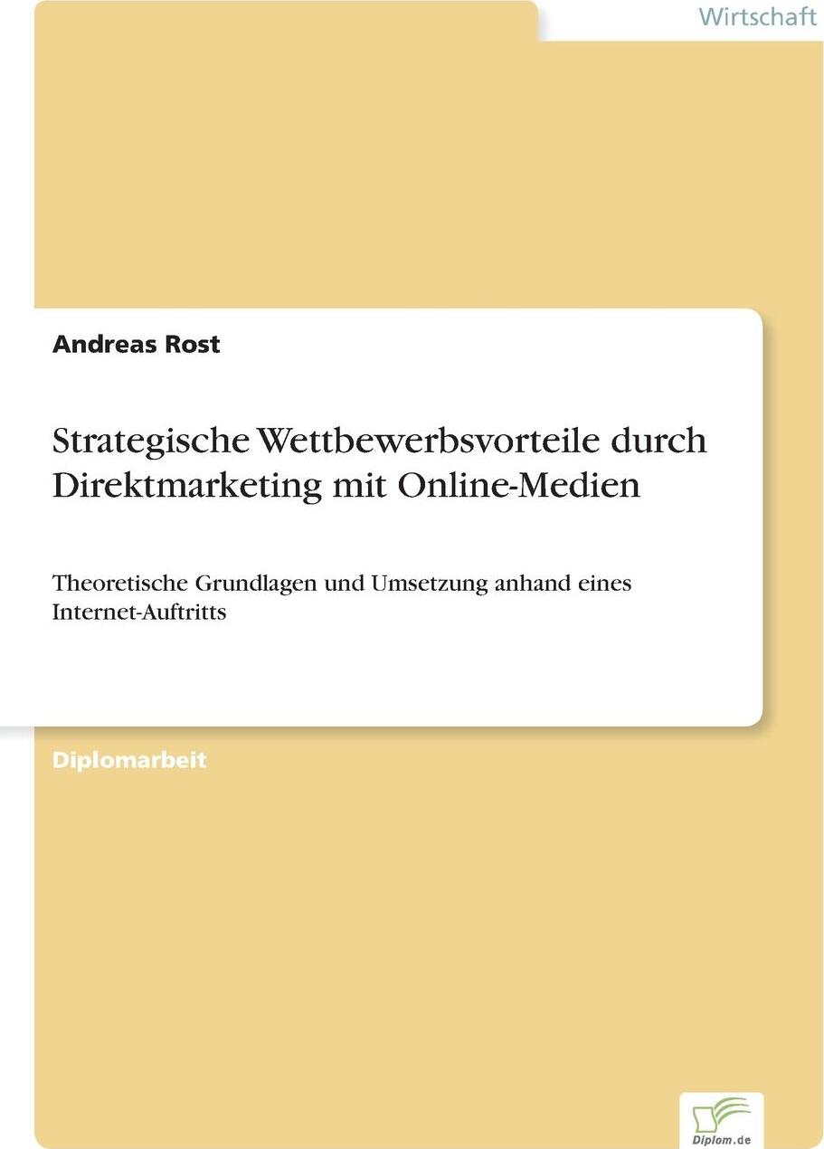 фото Strategische Wettbewerbsvorteile durch Direktmarketing mit Online-Medien