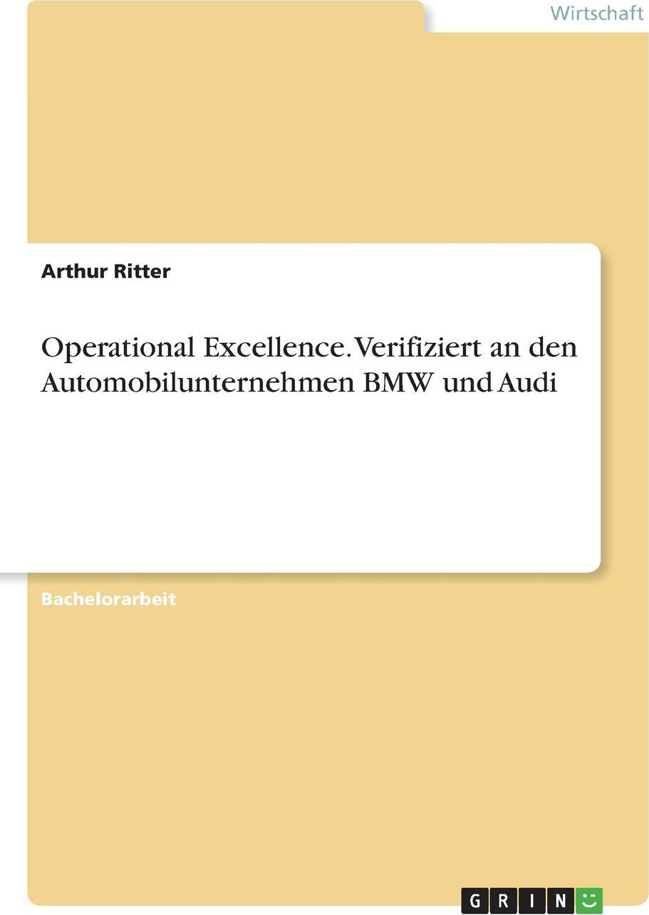 фото Operational Excellence. Verifiziert an den Automobilunternehmen BMW und Audi