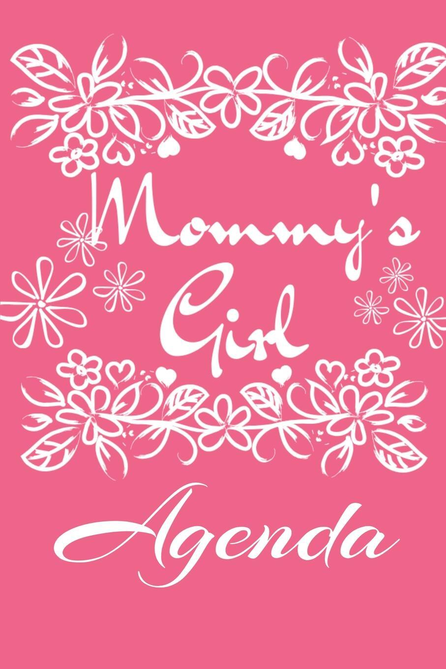 фото Mommy's Girl Agenda. Mindful, Organize, Reflection, Thoughtful Journal For Girls - Beautiful Pink Gift Notepad With Flowers For Children, 6x9 Lined Paper, 120 College Ruled Pages