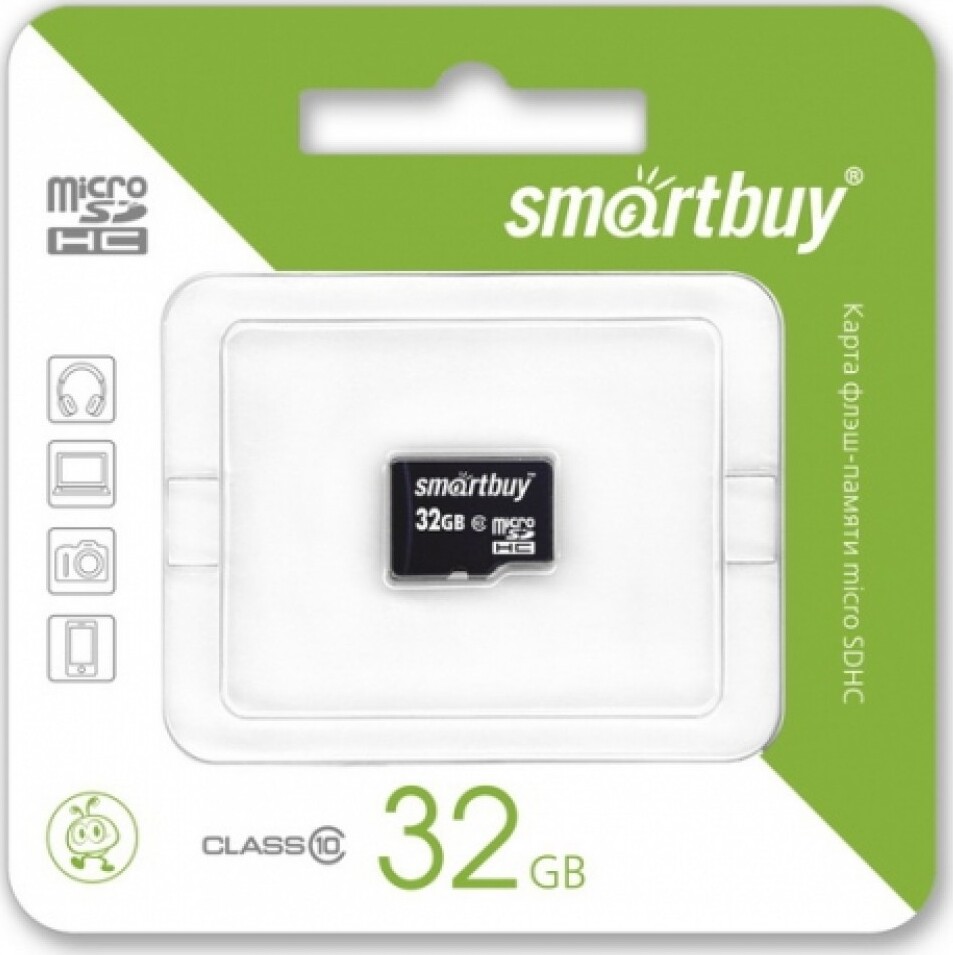 фото Карта памяти Smartbuy MicroSDHC 32Gb Class 10