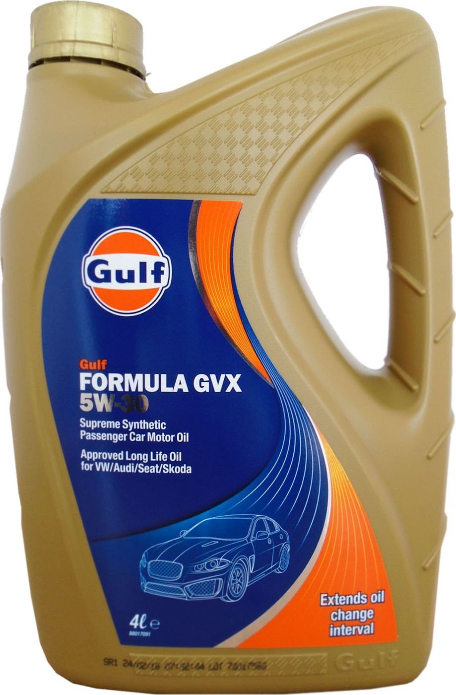 фото Моторное масло GULF Formula GVX SAE 5W-30 (4л)