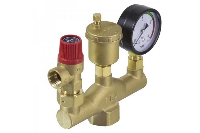 Характеристики Группа безопасности \"Классик\" 1\" 3 бар TIM JH1025 ...