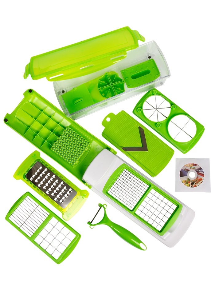 Характеристики Овощерезка/Овощерезка ручная/Овощечистка/Терка/Найсер ...