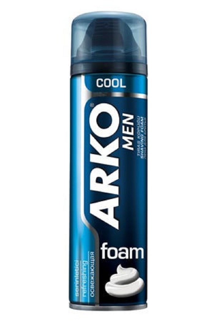 Arko men пена для бритья cool 200мл