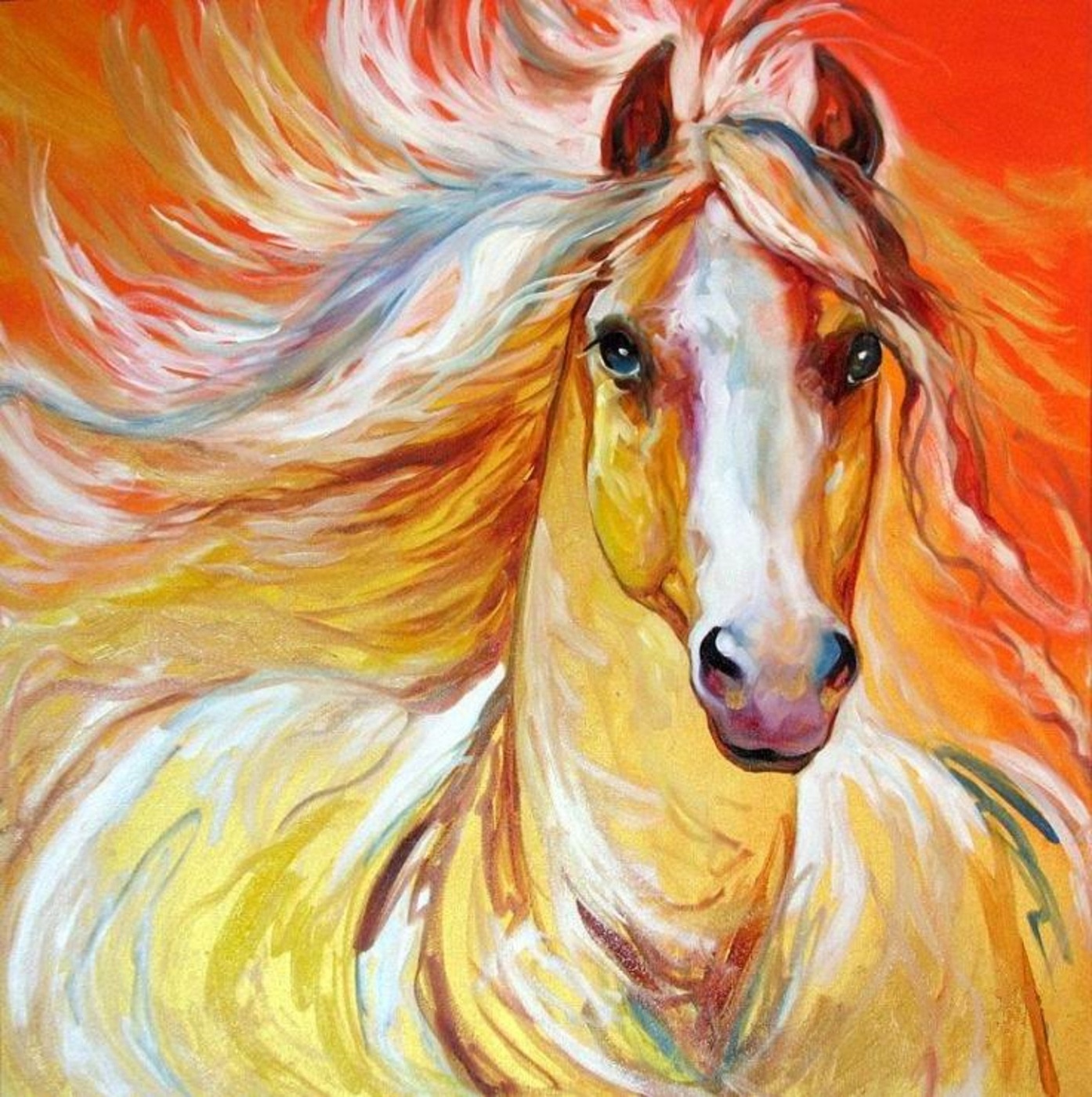 Лошадки художница Marcia Baldwin