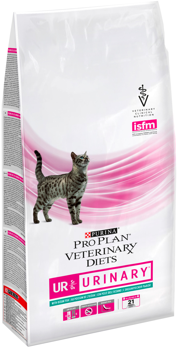 Сухой корм PURINA VETERINARY DIETS UR ST/OX URINARY OCEAN FISH для ...