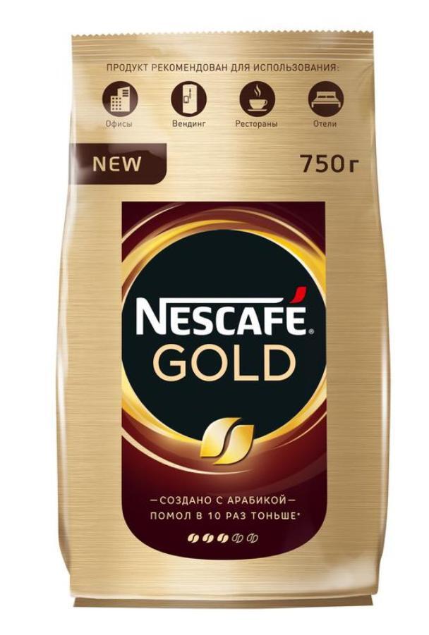 КоферастворимыйNESCAFÉСублимированный750г.1шт.