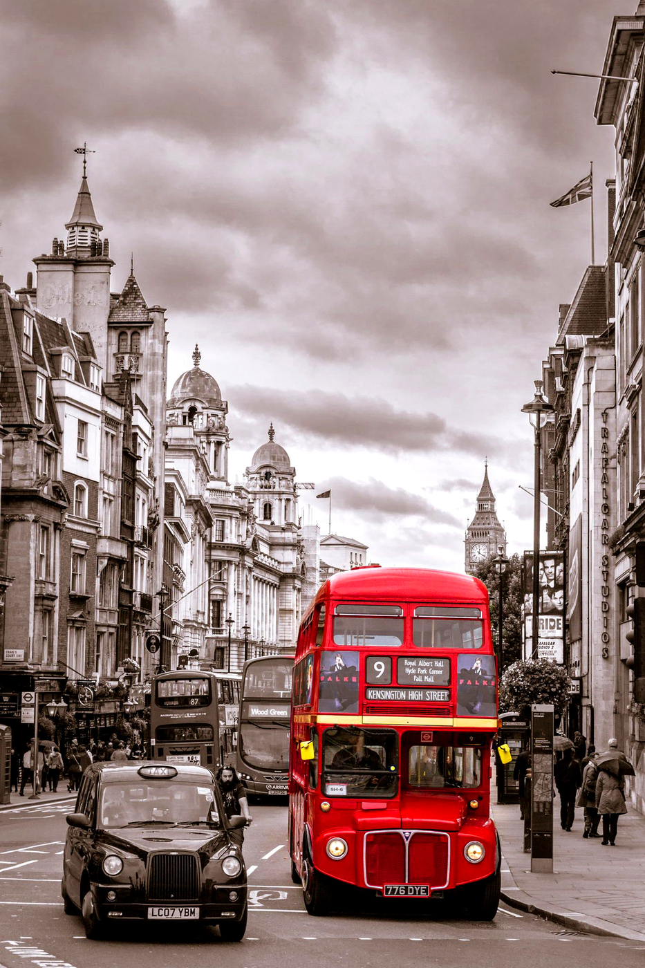 Картина автобус в лондоне - 98 фото