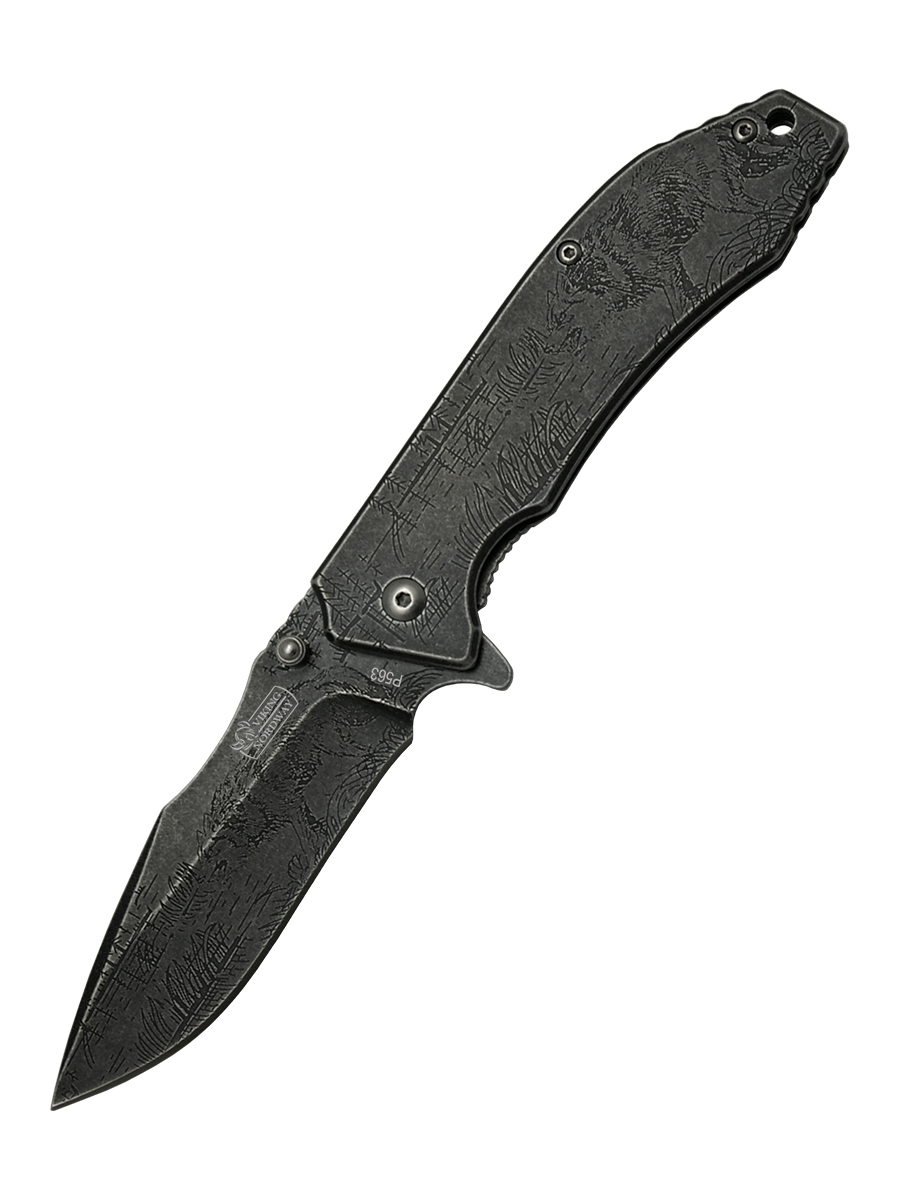 Складной нож Viking Nordway P563, длина лезвия 8.8 см — купить в ...